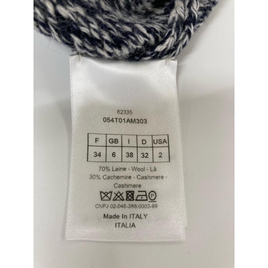 Christian Dior クリスチャンディオール ネイビー 054T01AM303 ウール