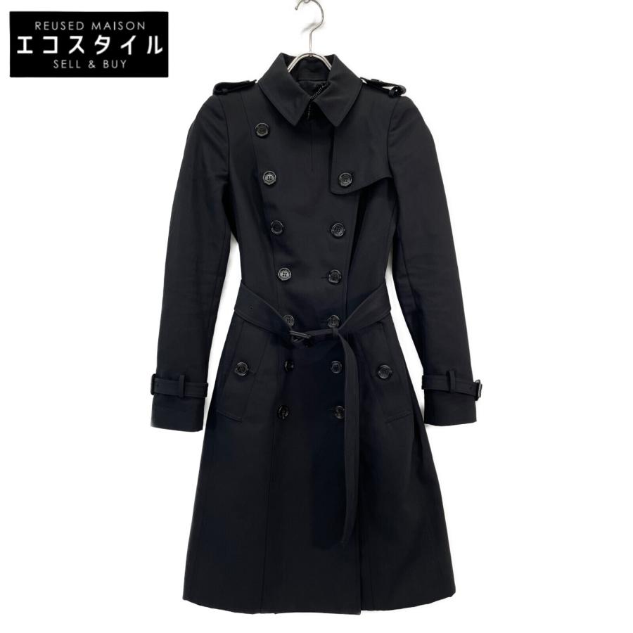 Burberry Prorsum バーバリープローサム ブラック ダブル釦 トレンチ 