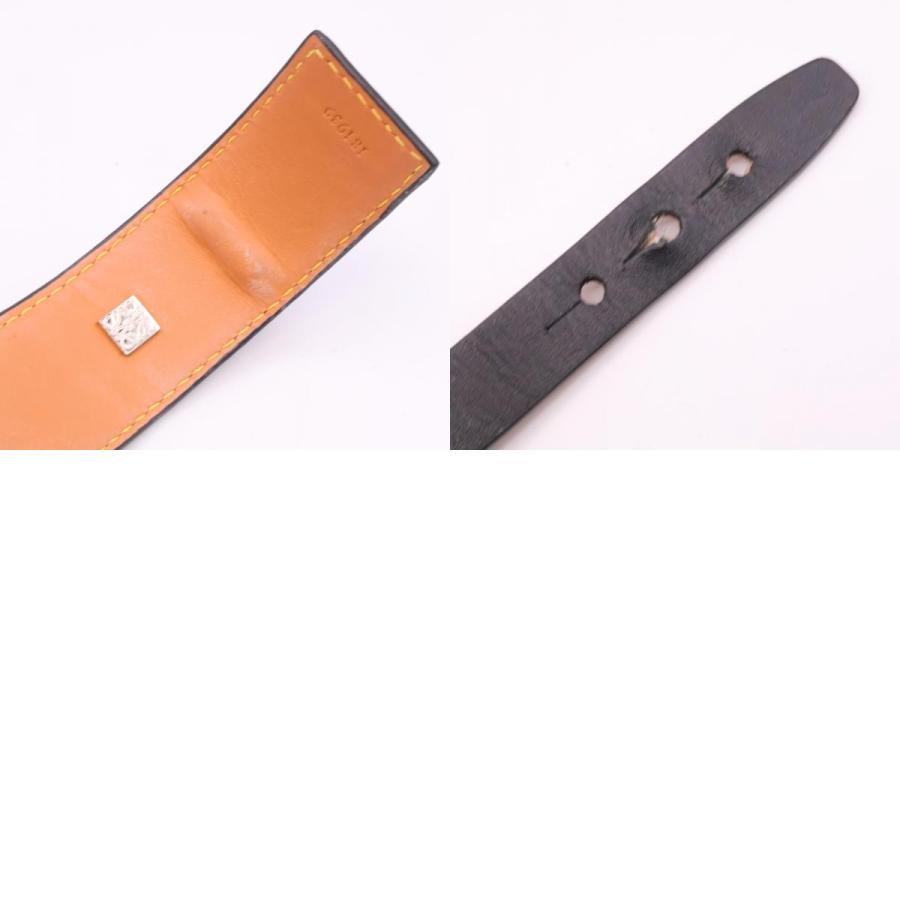 LOEWE（ロエベ） ゲート レザー ブレスレット ブラック : ブランド