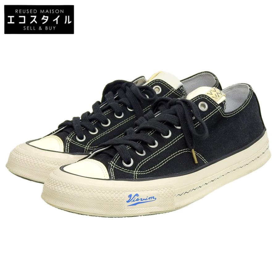 美品 VISVIM ビズビム SKAGWAY LO シューズ メンズ ブラック US 10  