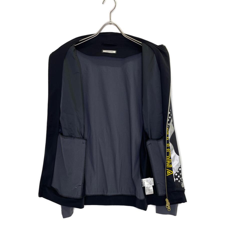 マークアンドロナ 【美品】MLM-1C-AD03 総柄 ジップアップ