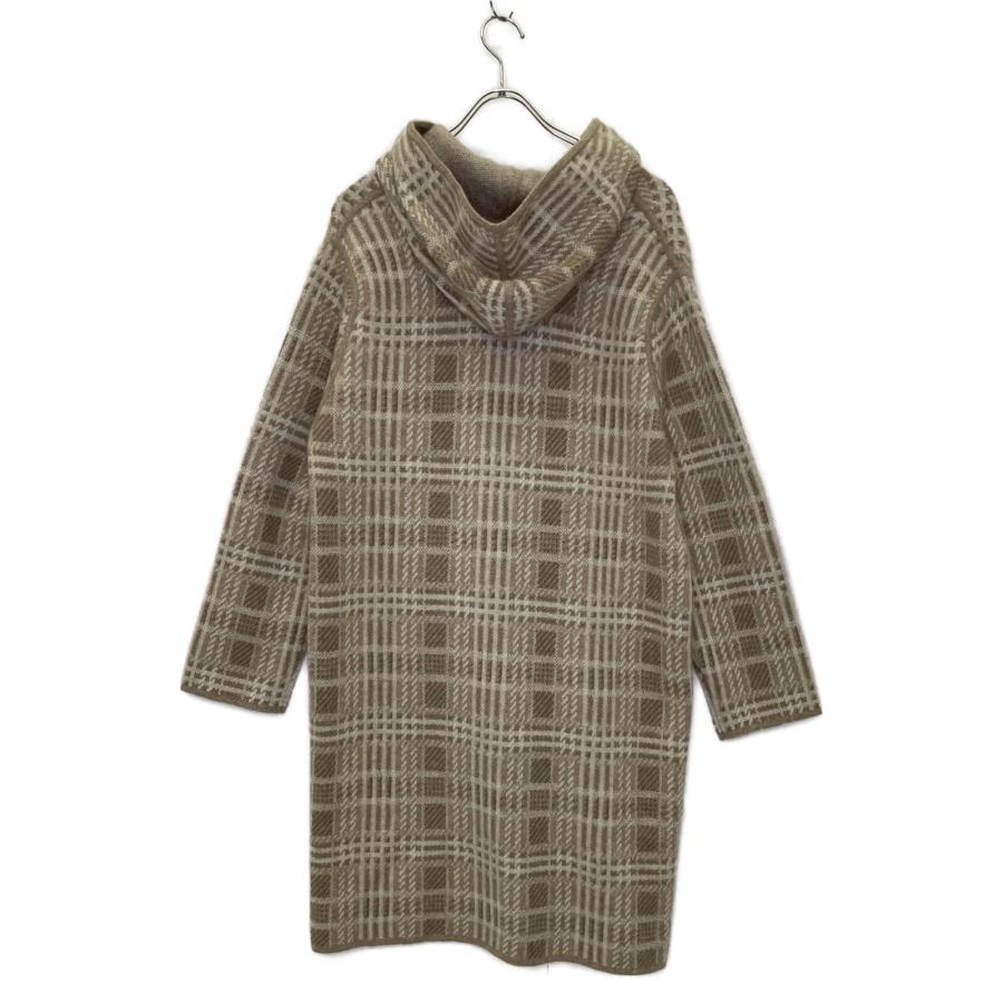 ネイチャーズ　カシミア100% NATURE'S ネイチャーズ カシミヤ100 フーディーセーター ベージュ LL