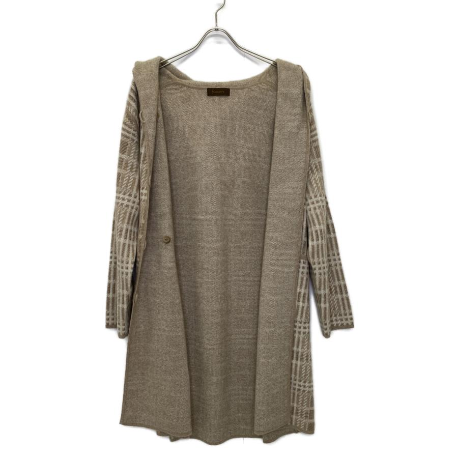 NATURE'S ネイチャーズ カシミヤ100 フーディーセーター ベージュ LL