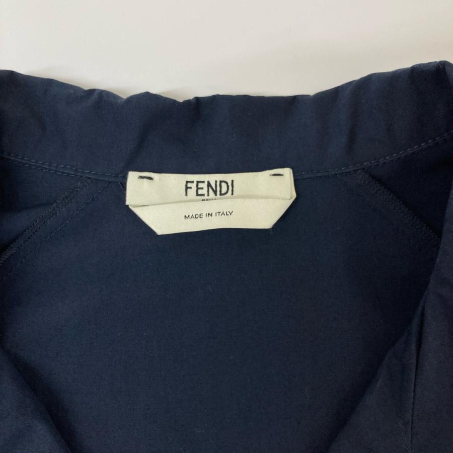 FENDI フェンディ FS6996 A0MY レースカラーギャザースリーブブラウス  