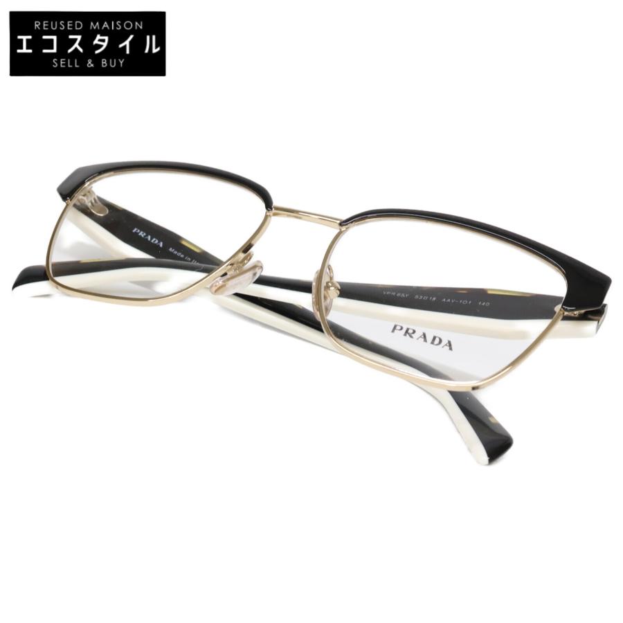 PRADA 美品 プラダ VPR65Y AAV-1O1 サーモントブロー