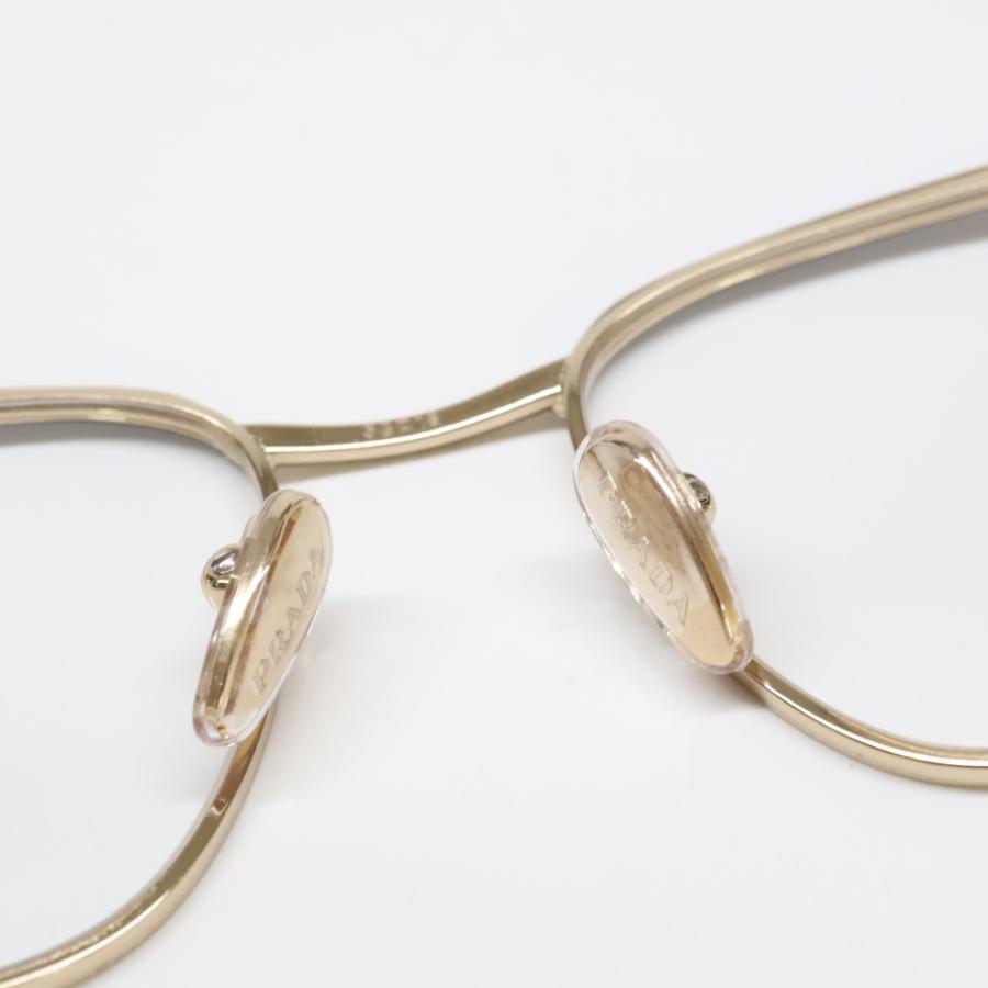 プラダ 【美品】VPR65Y AAV-1O1 サーモントブロー コンビネーションフレーム 53□18 140 PRADA（プラダ） 美品 VPR65Y AAV-1O1 サーモントブロー
