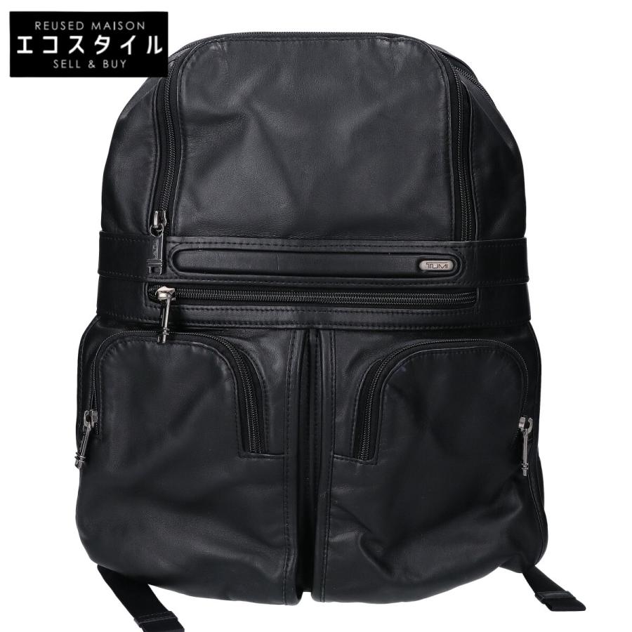 TUMI トゥミ 96181D4 オールレザー リュック・デイパック ブラック 