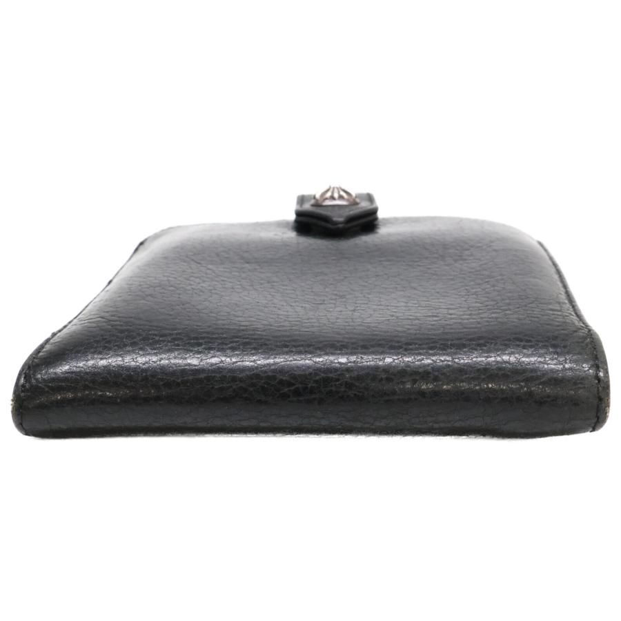 クロムハーツ スクエアボタンウォレット 財布 Chrome Hearts クロムハーツ スクエアボタンビル ウォレット クロス