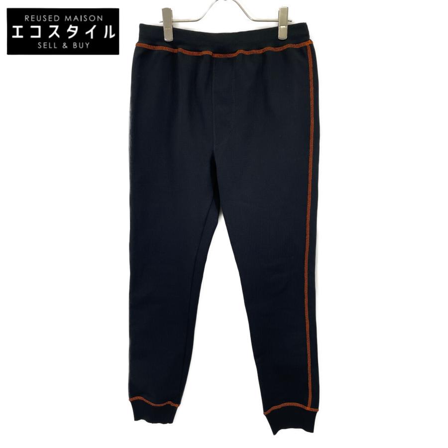 PRADA プラダ 16年 ブラック×オレンジ カラーステッチ PRADA プラダ 16年 ブラック×オレンジ カラーステッチ