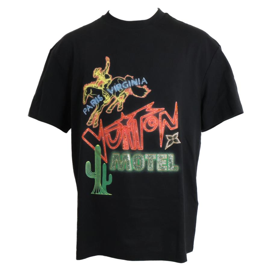 新品/国内正規/24年 LOUIS VUITTON ルイヴィトン 1AFXNJ/RM242M NPG HRY80W グラフィックエンベリッシュドコットンTシャツ M  メンズの画像