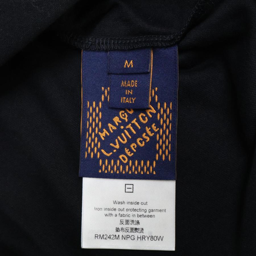 新品/国内正規/24年 LOUIS VUITTON ルイヴィトン 1AFXNJ/RM242M NPG HRY80W グラフィックエンベリッシュドコットンTシャツ M  メンズの画像
