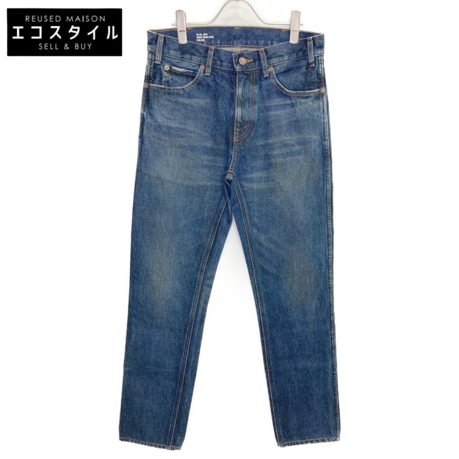 CELINE セリーヌ インディゴ デニム パンツ インディゴ 28 ボトムス  