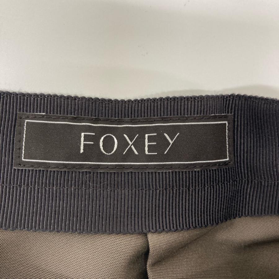 FOXEY フォクシー 21年モデル ブラウン 41837 フレアスカート FOXEY フォクシー 21年モデル ブラウン 41837 フレアスカート