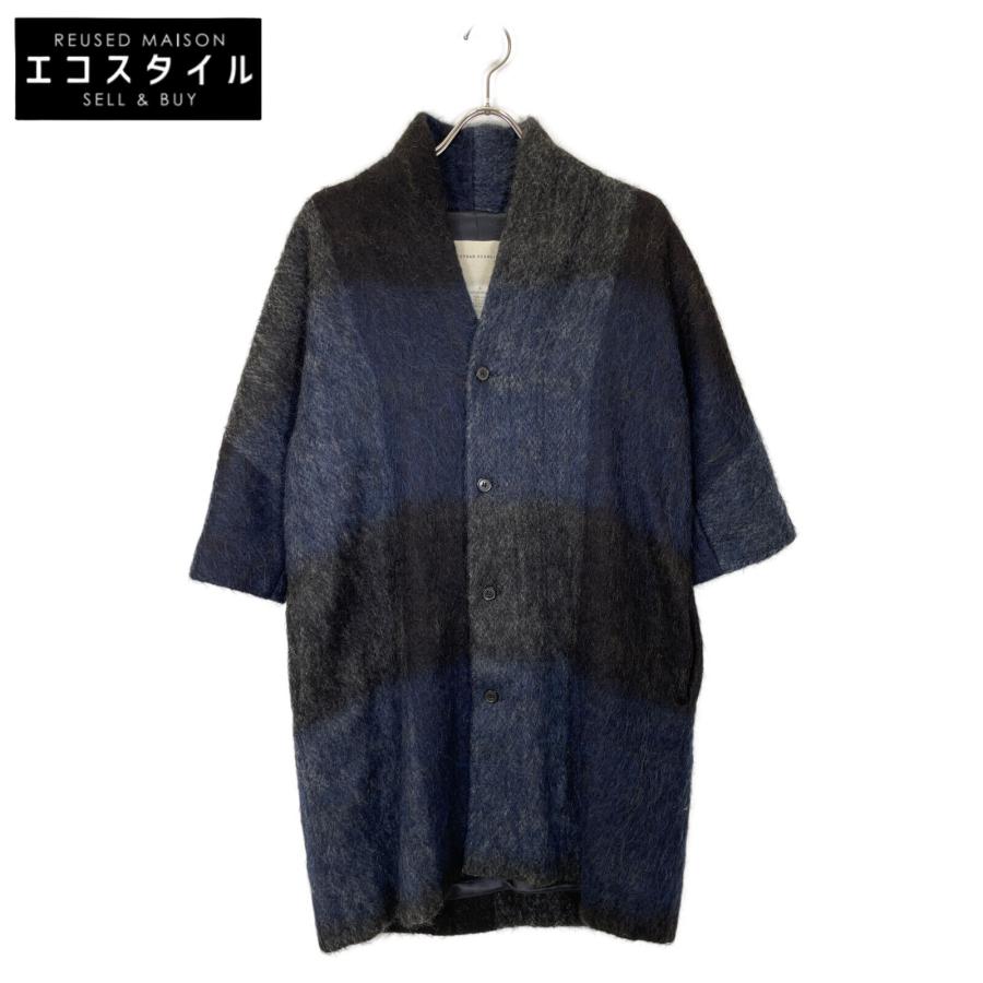 STEPHAN SCHNEIDER ステファンシュナイダー ネイビー 61 100 モヘア  