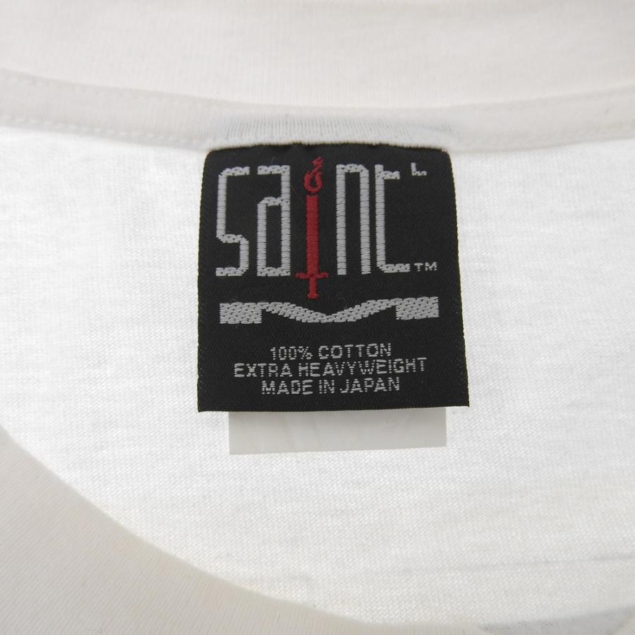 SAINT MICHAEL セントマイケル コットン100% ドアモチーフ Tシャツ 
