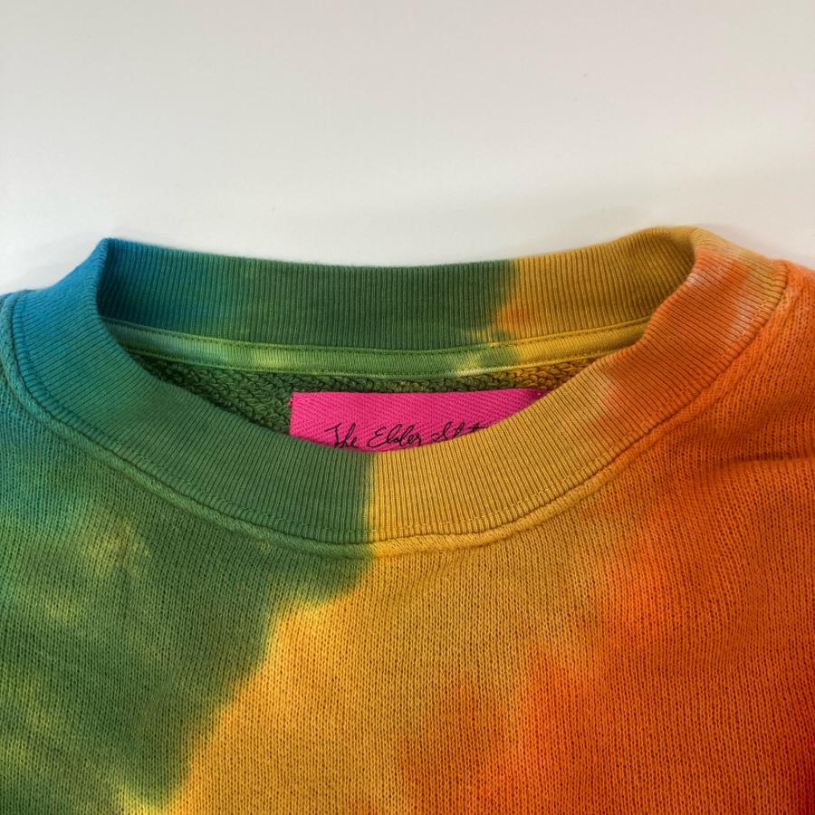 THE ELDER STATESMAN ジエルダーステイツマン 21SS マルチカラークルー 