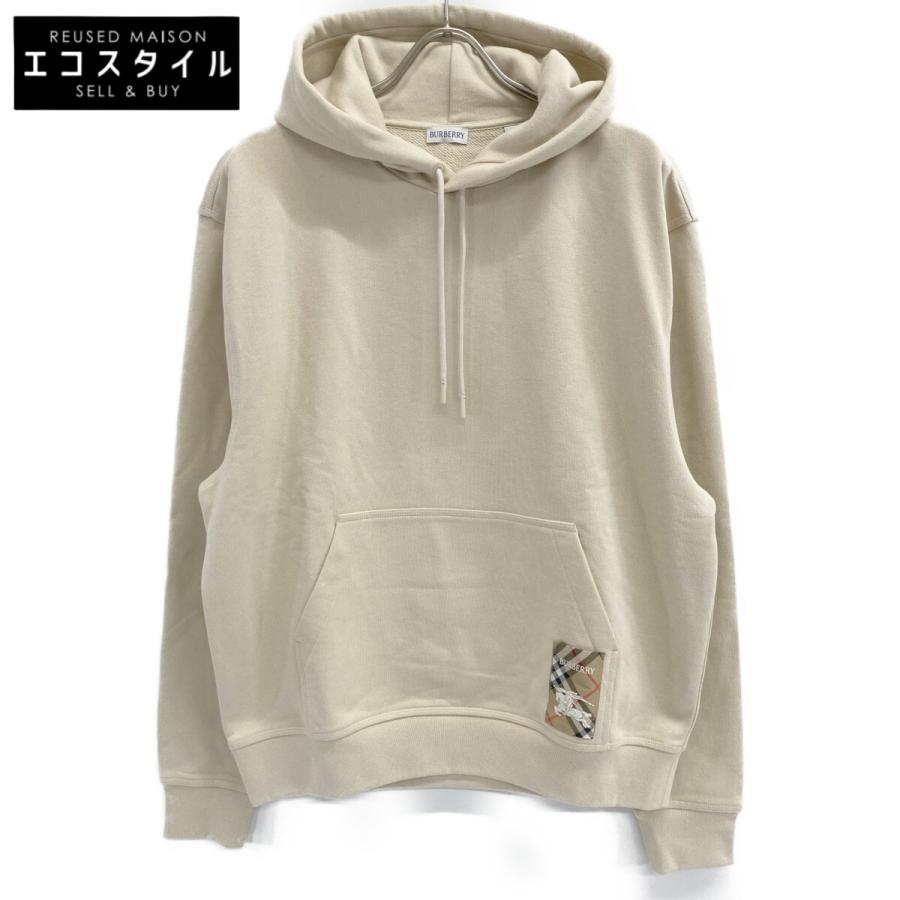 BURBERRY バーバリー 24-25AW 8103513 チェックラベルフーディー BURBERRY バーバリー 24-25AW 8103513 チェックラベルフーディー