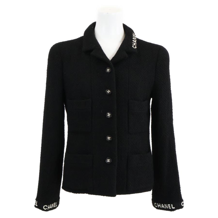 CHANEL シャネル 国内正規 95A P05747V04386 ココボタン ロゴ ツイード  