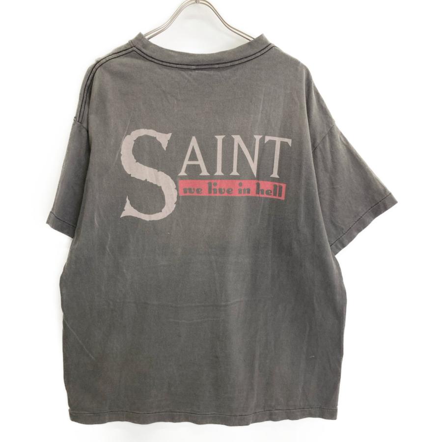 23ss セントマイケル\"SS TEE WE LIVE HELL(ブラック)\" Saint Mxxxxxx) SS TEE / WE LIVE HELL / BLACK (SM-S23-0000-009