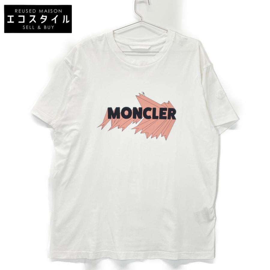 MONCLER モンクレール ジーニアス 21年 ホワイト Tシャツ XL MONCLER モンクレール ジーニアス 21年 ホワイト Tシャツ XL