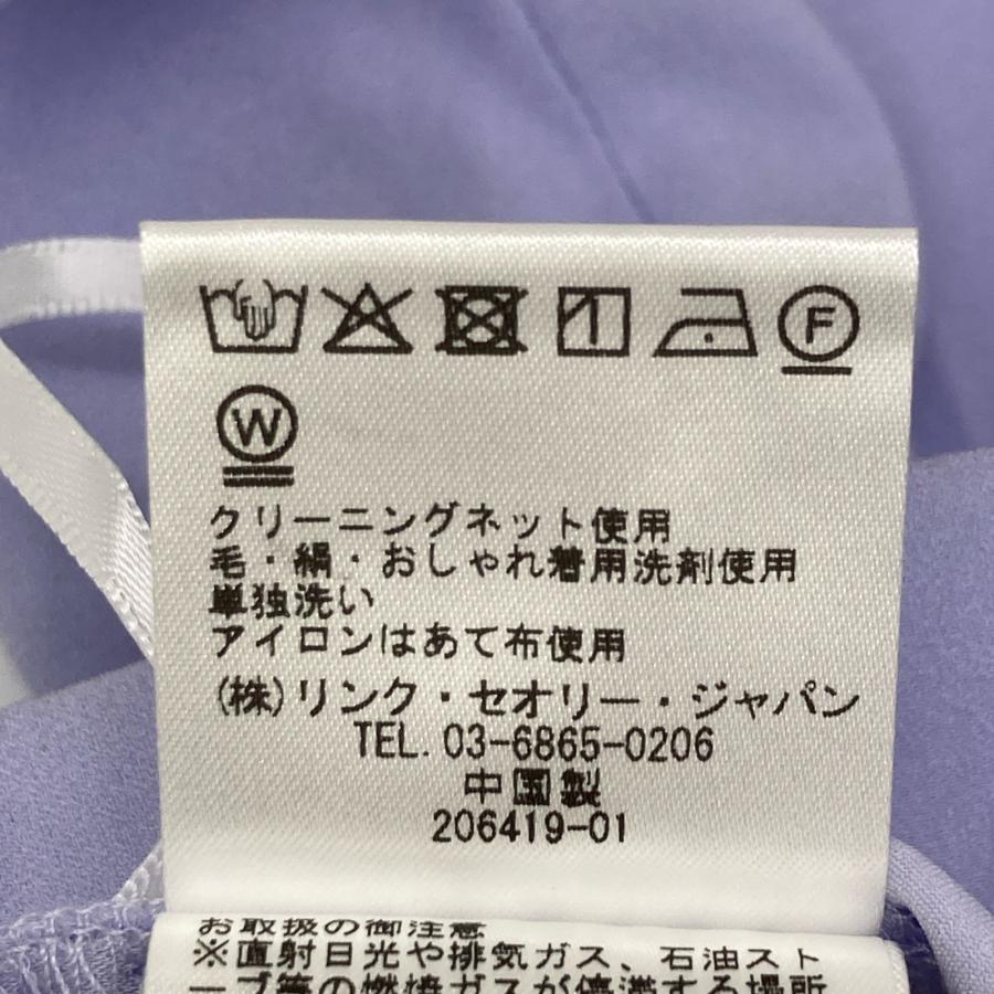 theory（セオリー） POWDER CREPE RELAX ST PO パンツ パープル OO