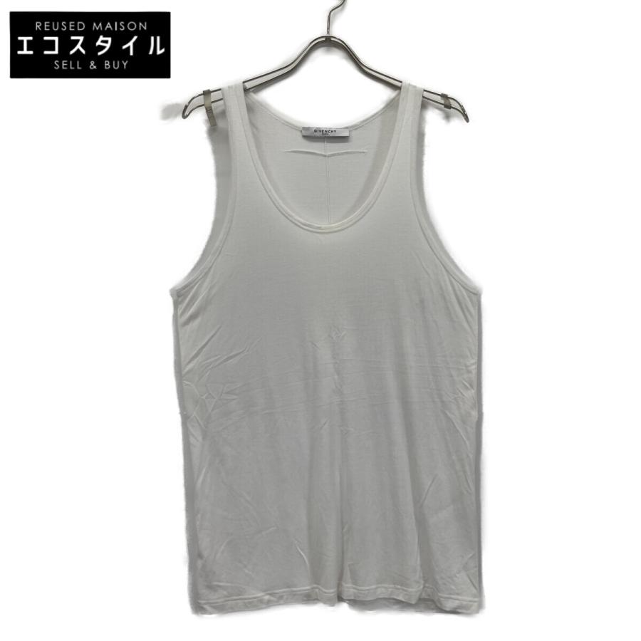 ジバンシィ 17J-7229-657 ﾎﾜｲﾄ ﾀﾝｸﾄｯﾌﾟ L GIVENCHY ジバンシィ 17J-7229-657 ホワイト タンクトップ L トップス