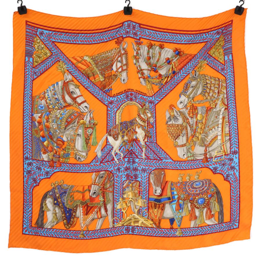 美品 HERMES エルメス LA DANSE DU CHEVAL MARWARI マールワーリ馬の 