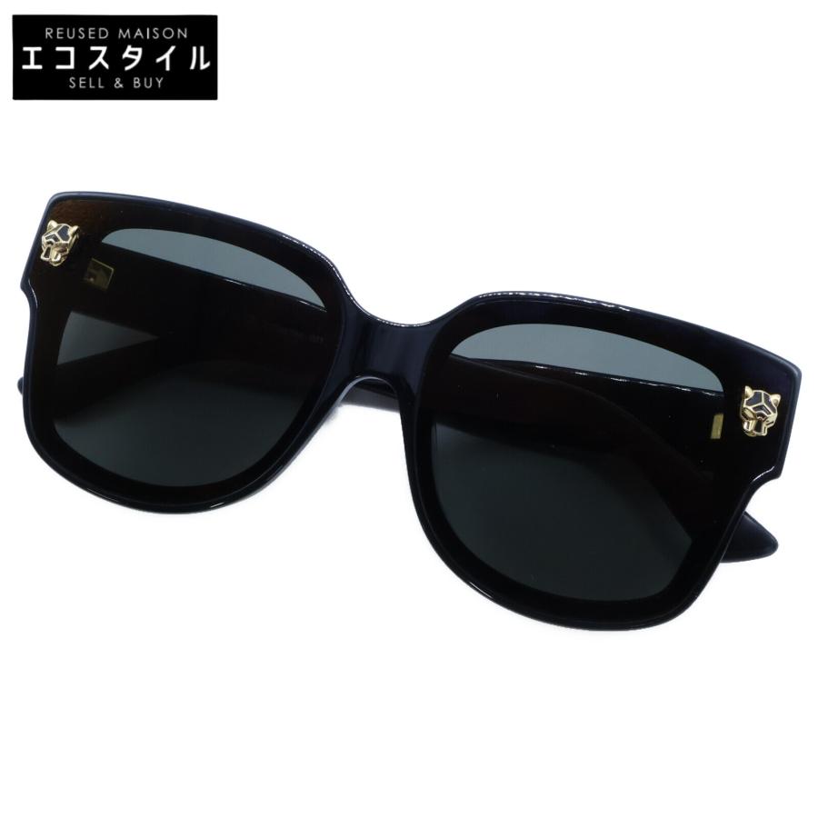 Cartier（カルティエ） CT0357SA 001 M バタフライフレーム サングラス