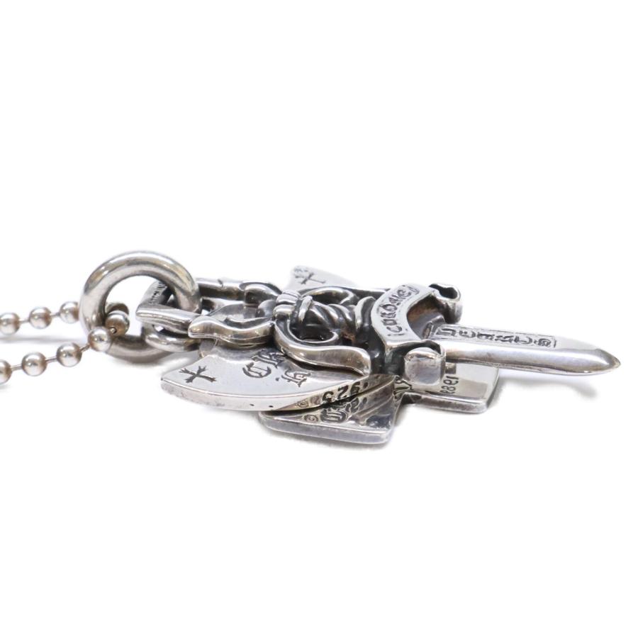 Chrome Hearts クロムハーツ 925 3トリケッツペンダント Chrome Hearts クロムハーツ 925 3トリケッツペンダント