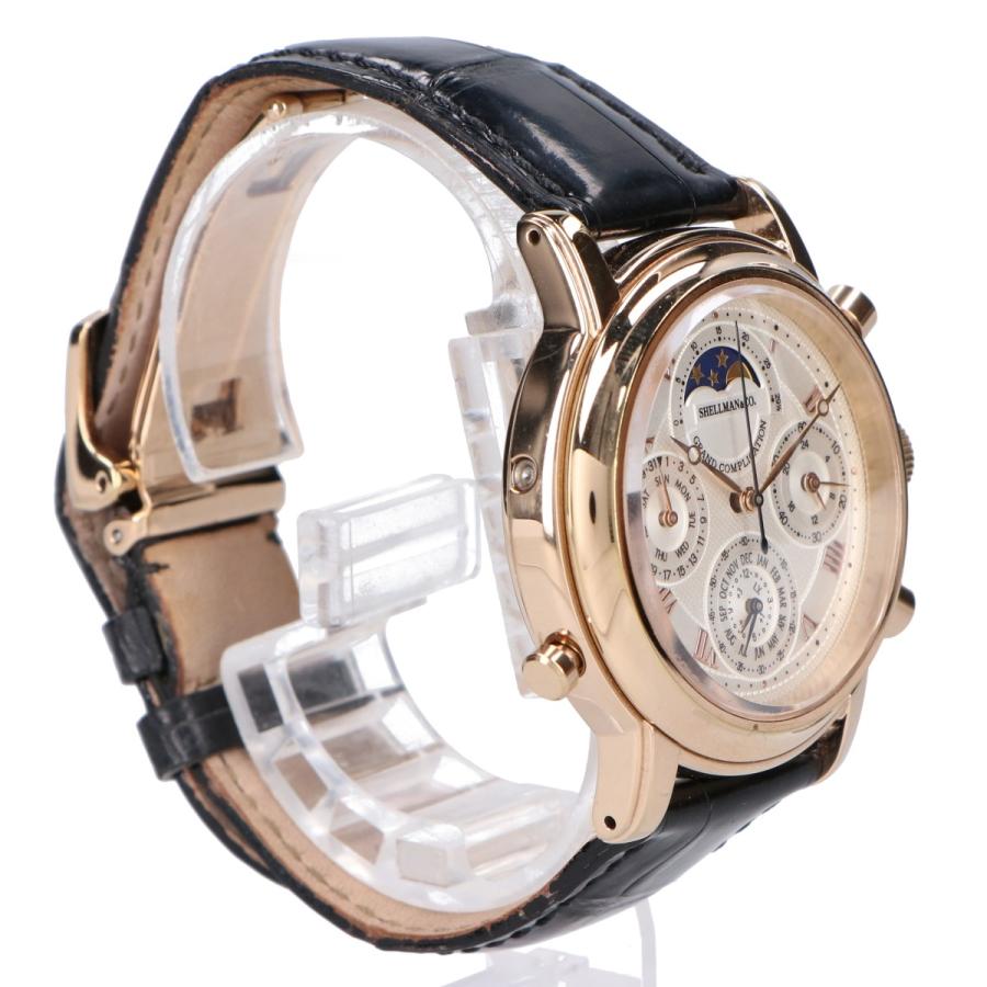 【美品】シェルマン グランドコンプリケーション 6771-T011179 箱保付 Shellman シェルマン 6771-T011179TA GRAND COMPLICATION PREMIUM