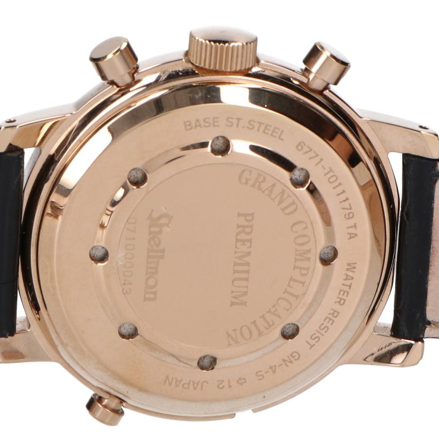 【美品】シェルマン グランドコンプリケーション 6771-T011179 箱保付 Shellman シェルマン 6771-T011179TA GRAND COMPLICATION PREMIUM