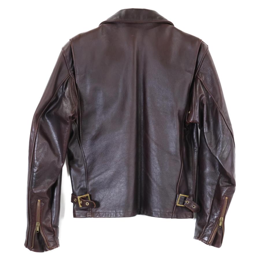 Schott N.Y.C SCHOTT ショット ブラウン 643EVS シングル Schott N.Y.C SCHOTT ショット ブラウン 643EVS シングル