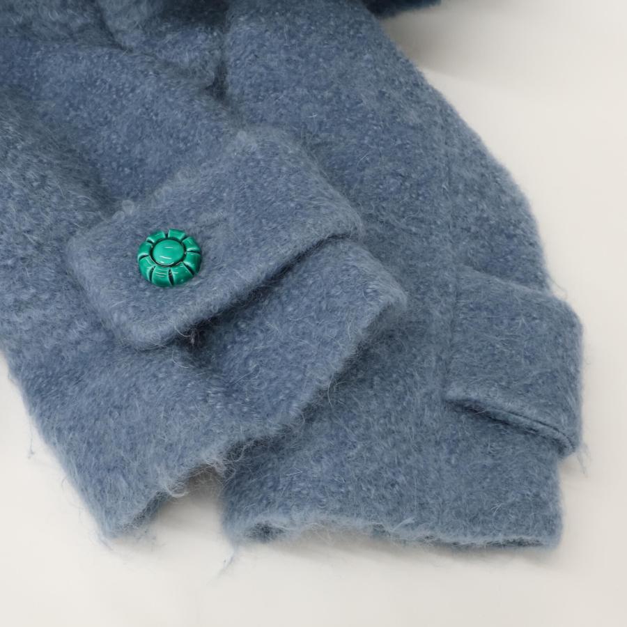 miu miu（ミュウミュウ） 美品/国内正規 MS1417 1PTP ファーカラー付