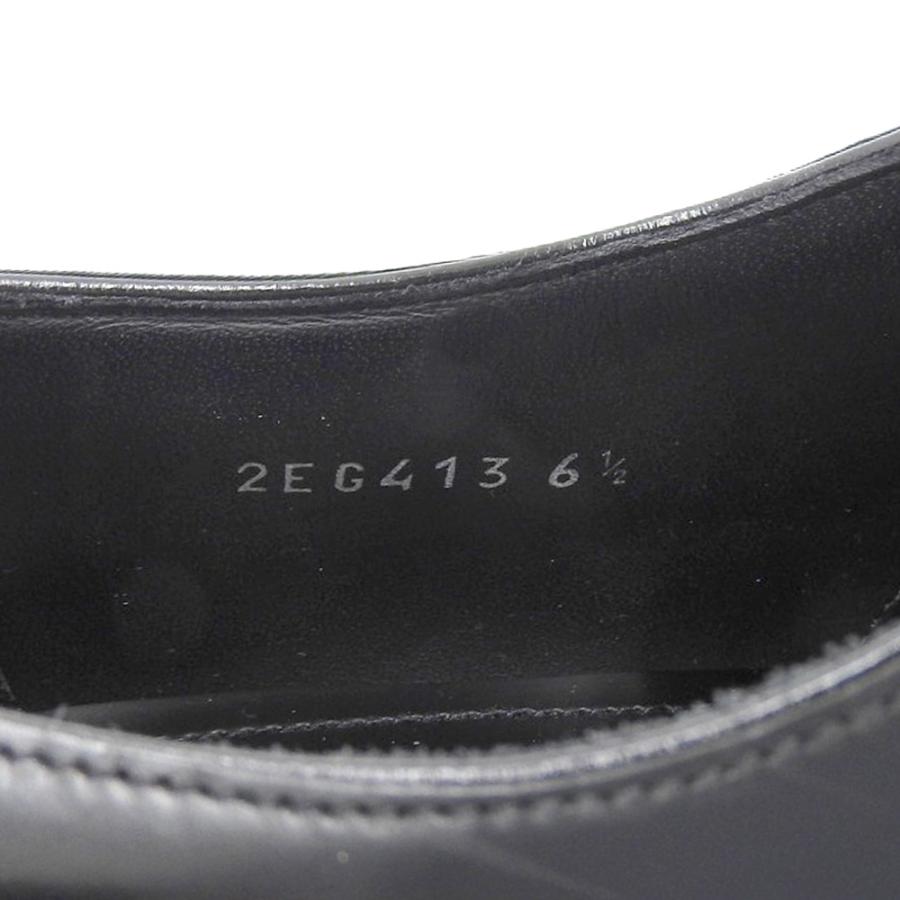 PRADA（プラダ） ラバーソール ダービー シューズ メンズ ブラック 6 1