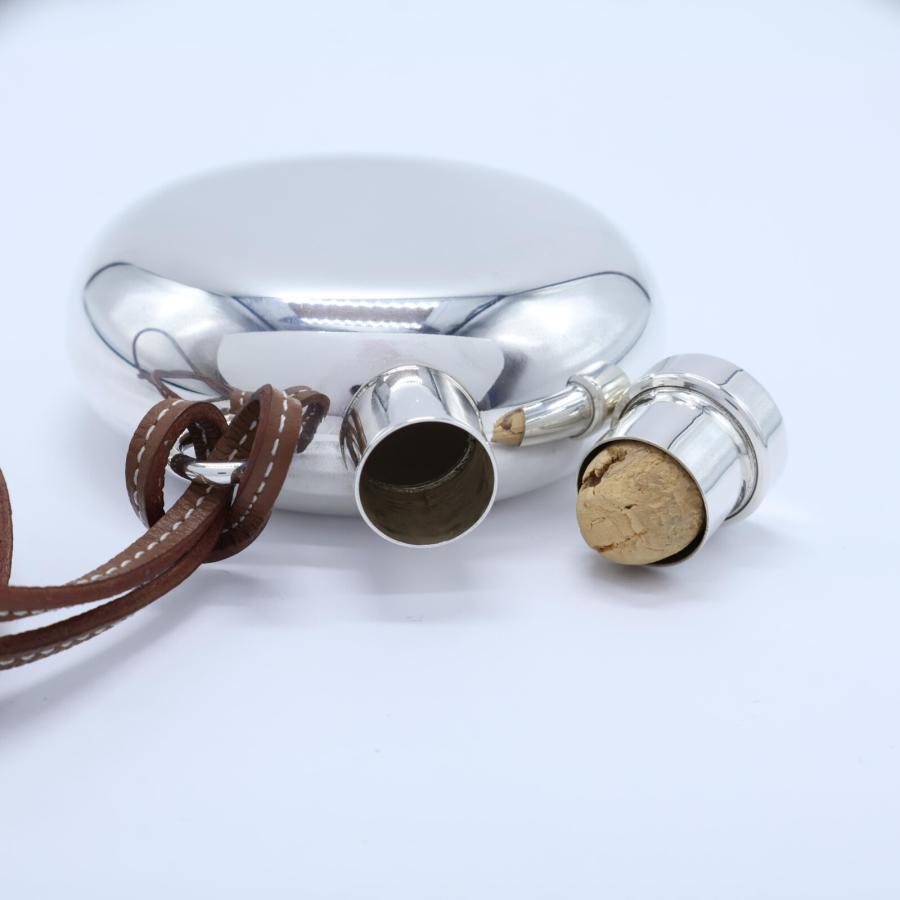 HERMES ウイスキー スキットル エルメス HERMES エルメス 925 スキットル ウイスキーボトル ネックレス