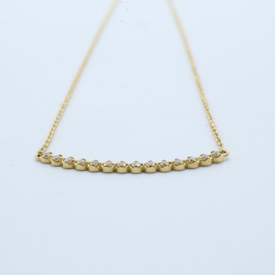 AHKAH（アーカー） 美品 VC0328010100 K18 0.07 ビリーブユー