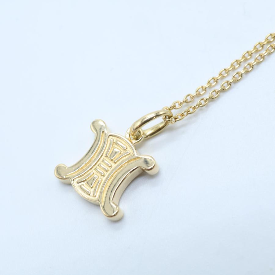 CELINE 美品 セリーヌ 750 マカダム メレダイヤモンド ネックレス  