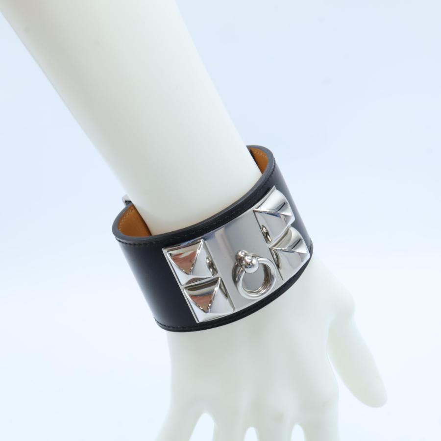 美品 HERMES エルメス H068440CK89 コリエ・ド・シアン X刻印 レザー 