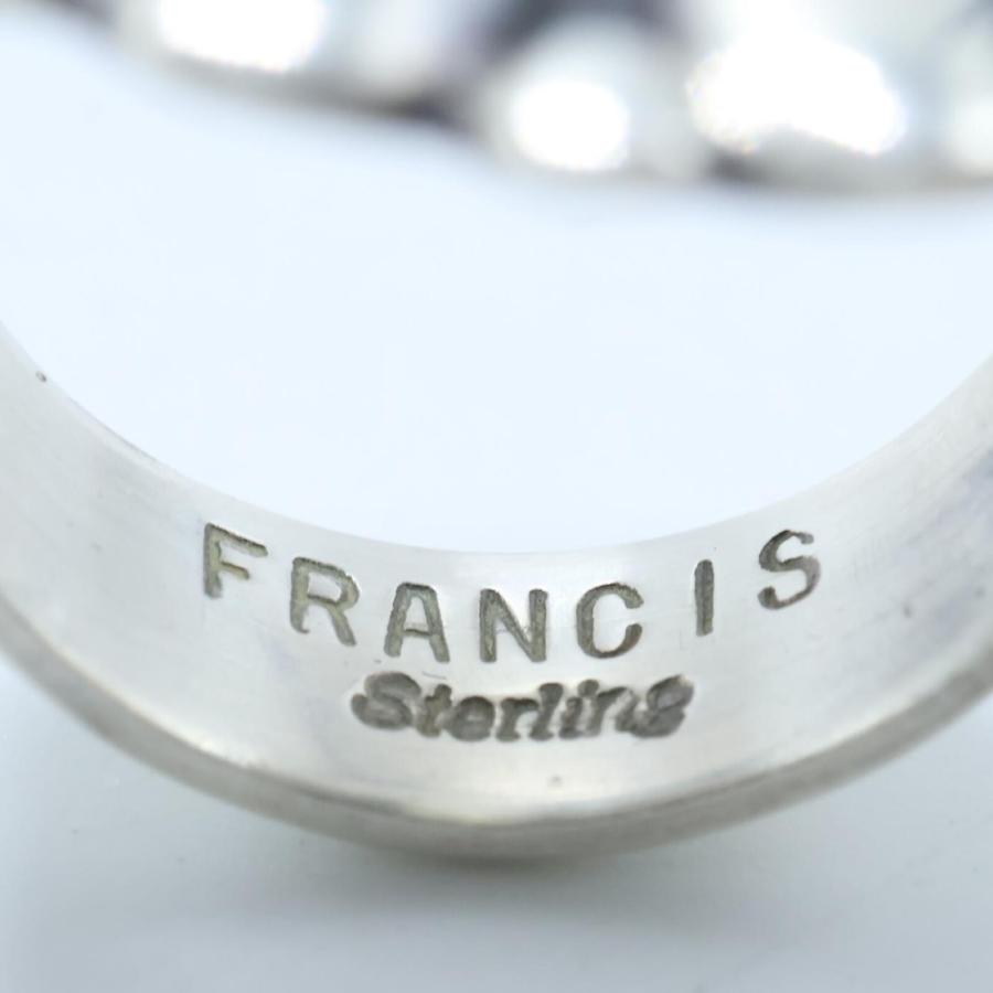 Melvin Francis メルヴィンフランシス ナバホ族 Sterling クラスター