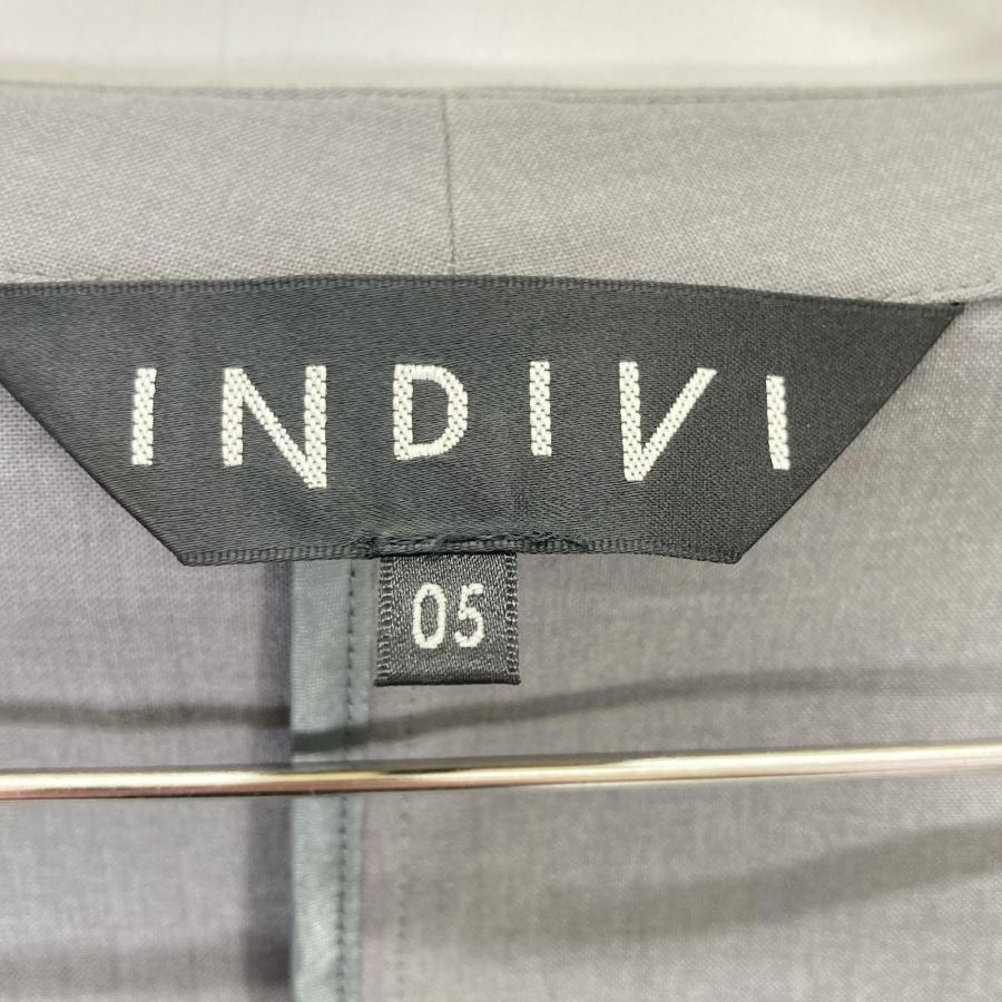 INDIVI インディヴィ グレー 定番スーツ セットアップ 05 スーツ