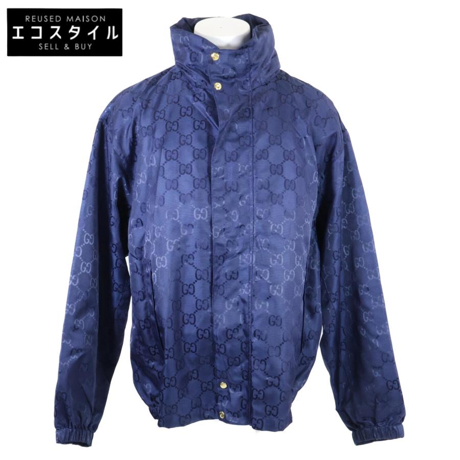 GUCCI グッチ ブルゾン ネイビー46 GUCCI グッチ ブルゾン ネイビー46