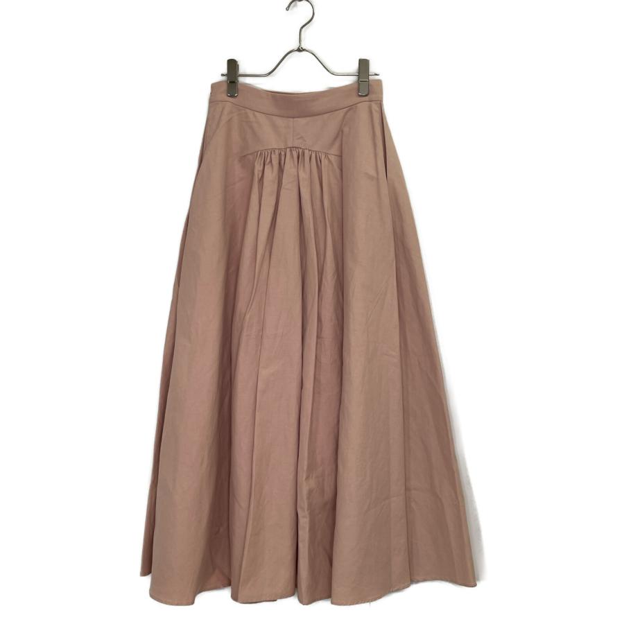 ebure エブール SLinen Cotton Twill Flare Skirt ロング スカート 36