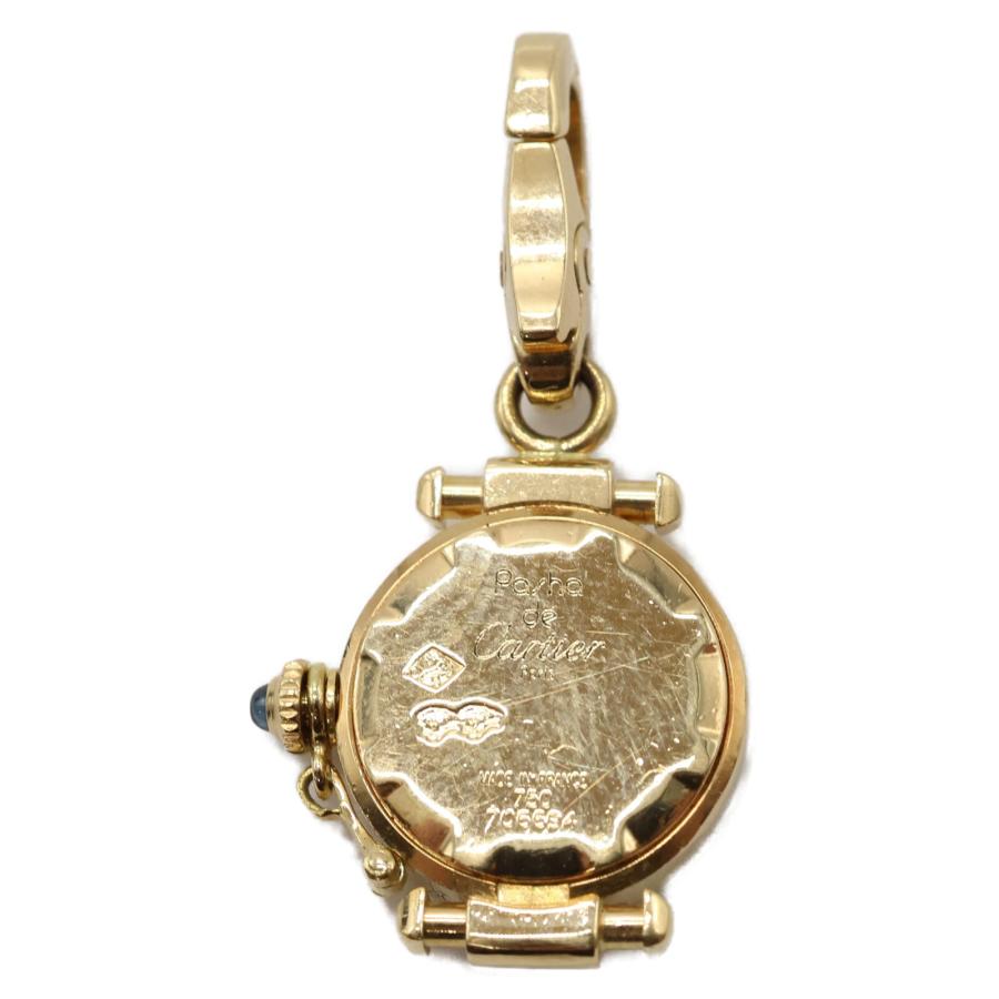 Cartier カルティエ 18K パシャ ウォッチ チャーム イエロー