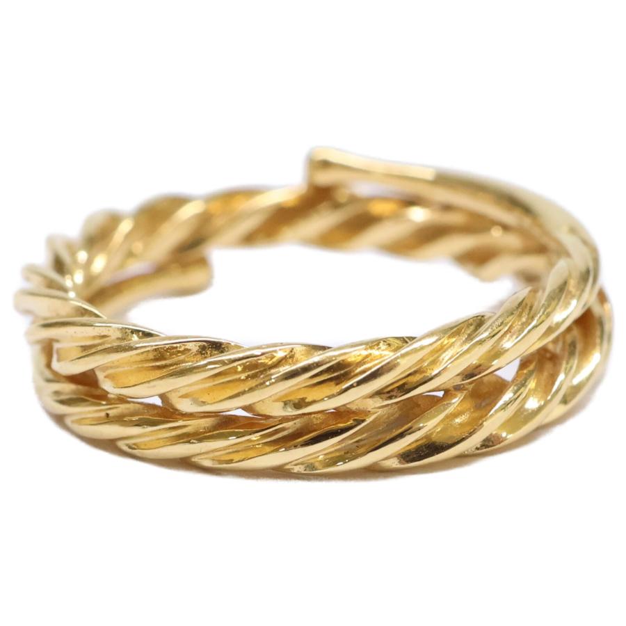 アガットゴールド ツイストデザイン リング ゴールド ツイストデザイン リング ゴールド ツイストデザイン リング