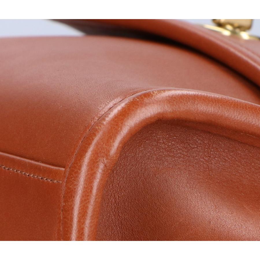 COACH コーチ オールドコーチ 9870 ターンロック レザーフラップ