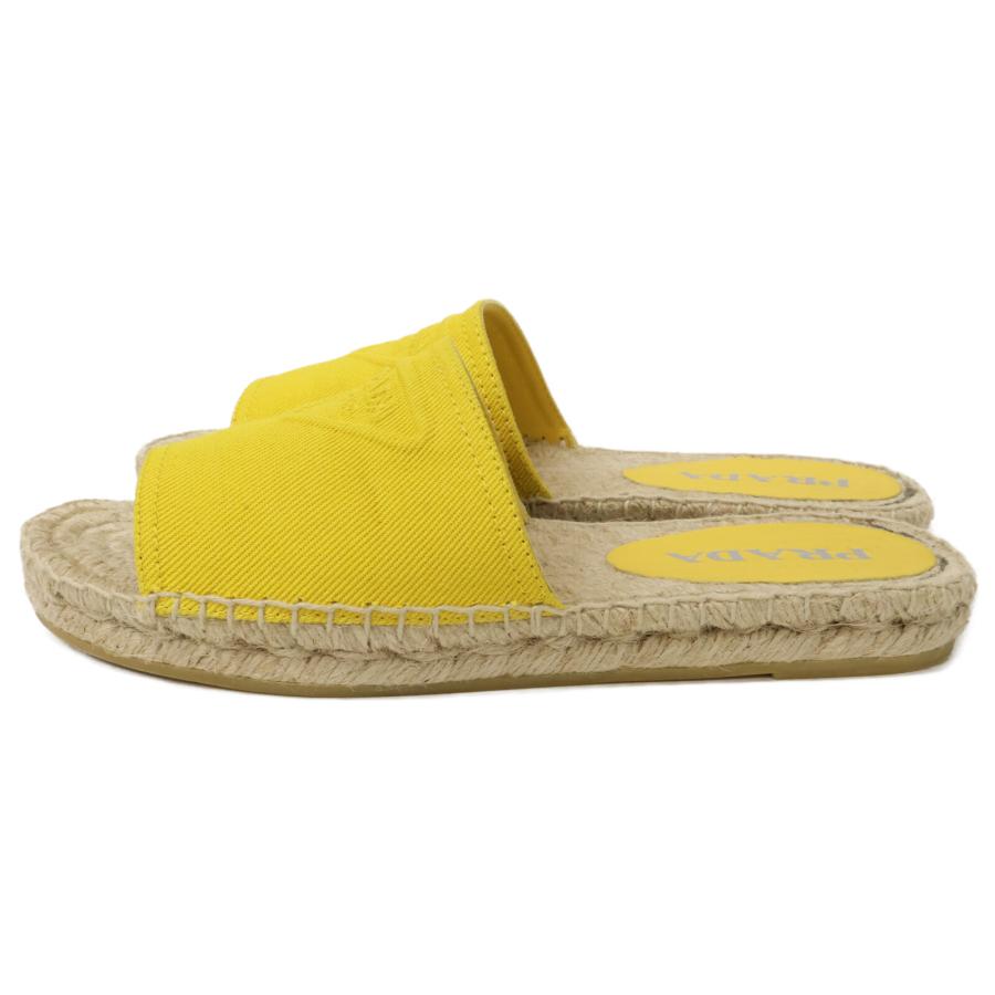 PRADA（プラダ） 22SS 1XX619 エンボスロゴキャンバス エスパドリーユ