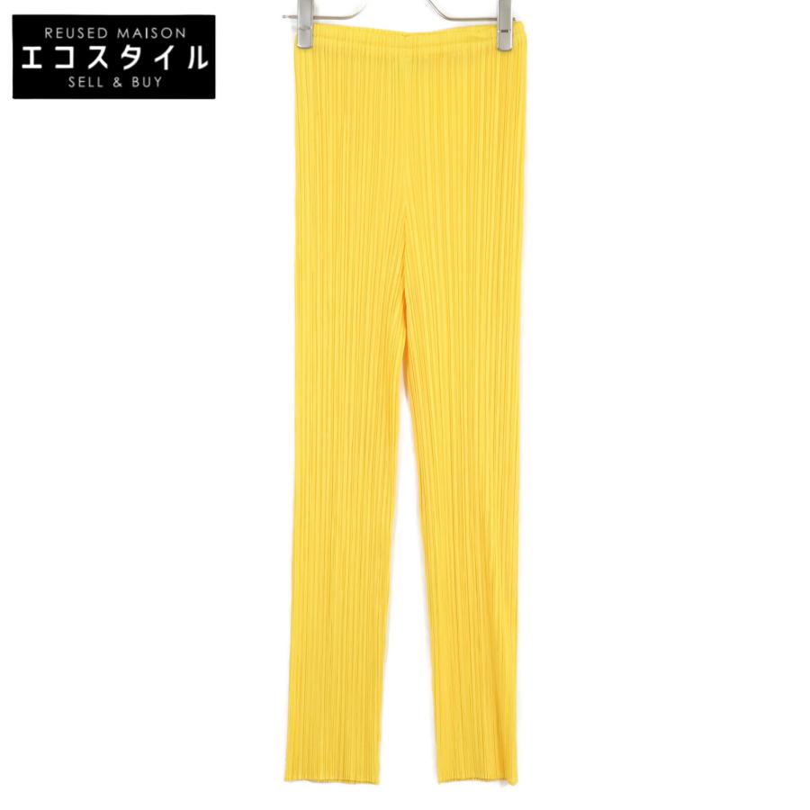 ISSEY MIYAKE イッセイミヤケ PP83-JF209 イエロー PLEATS