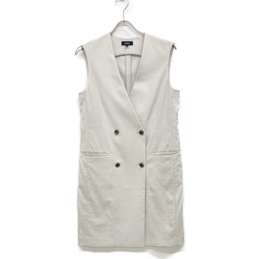 theory（セオリー） 美品/ 23年 SEAM VT STRETCH OXFORD リネン混