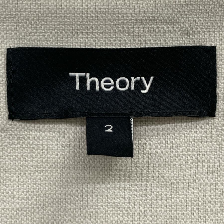 theory（セオリー） 美品/ 23年 SEAM VT STRETCH OXFORD リネン混