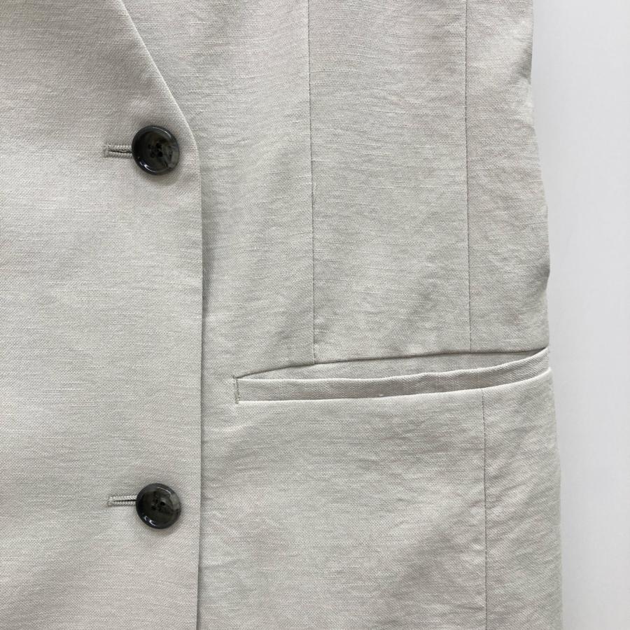 theory（セオリー） 美品/ 23年 SEAM VT STRETCH OXFORD リネン混